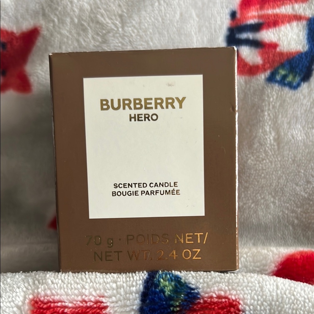 Burberry Gold Fragrance Box